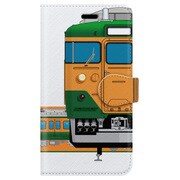 側正面手帳型ケース iPhone 7 JR東海113系JR東海仕様