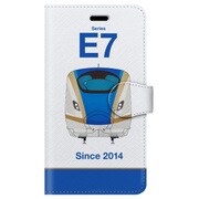 正面手帳型ケース iPhone 7 JR東日本北陸新幹線 E7系