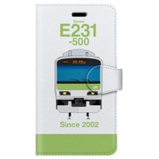 正面手帳型ケース iPhone 7 JR東日本E231系500番台山手線