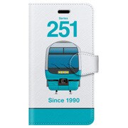 正面手帳型ケース iPhone 7 JR東日本251系スーパービュー踊り子リニューアル
