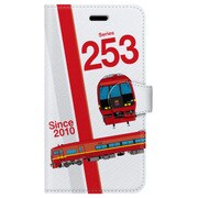 スラント手帳型ケース iPhone 7 JR東日本253系1000番台日光・きぬがわ