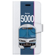 図鑑風手帳型ケース iPhone 7 JR四国5000系MARINELINER