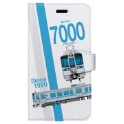 スラント手帳型ケース iPhone 7 JR四国7000系