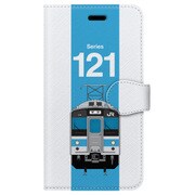 図鑑風手帳型ケース iPhone 7 JR四国121系四国色