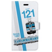 スラント手帳型ケース iPhone 7 JR四国121系四国色