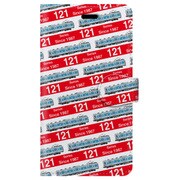 ストライプ手帳型ケース iPhone 7 JR四国121系前面警戒色