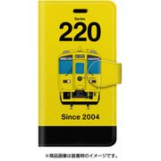 正面手帳型ケース iPhone 7 JR九州キハ220系なのはなDX