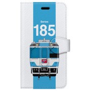 図鑑風手帳型ケース iPhone 7 JR四国キハ185系四国色