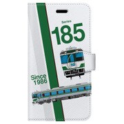 スラント手帳型ケース iPhone 7 JR四国キハ185系国鉄色