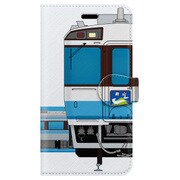 側正面手帳型ケース iPhone 7 JR四国キハ185系剣山