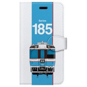 図鑑風手帳型ケース iPhone 7 JR四国キハ185系3100番台普通列車