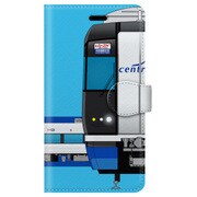 側正面手帳型ケース iPhone 7 名古屋鉄道2000系ミュースカイ