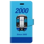 正面手帳型ケース iPhone 7 名古屋鉄道2000系ミュースカイ