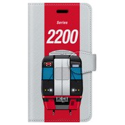 図鑑風手帳型ケース iPhone 7 名古屋鉄道2200系C2