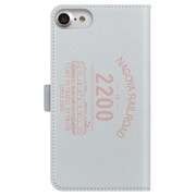 ライン側面手帳型ケース iPhone 7 名古屋鉄道2000系