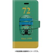 正面手帳型ケース iPhone 7 JR九州キハ72系ゆふいんの森III