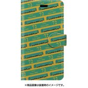 ストライプ手帳型ケース iPhone 7 JR九州キハ72系ゆふいんの森III
