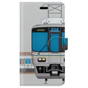 側正面手帳型ケース iPhone 7 JR西日本223系2000番台