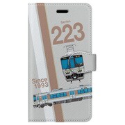 スラント手帳型ケース iPhone 7 JR西日本223系2000番台