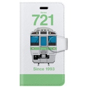 正面手帳型ケース iPhone 7 JR北海道721系1000番台