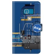 側正面手帳型ケース iPhone 7 JR北海道DD51形500番台寝台特急北斗星色