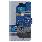 側正面手帳型ケース iPhone 7 JR北海道DD51形500番台寝台特急カシオペア