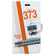 スラント手帳型ケース iPhone 7 JR東海373系夜行快速ムーンライトながら