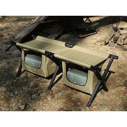 DOD ストレージベンチ カーキ　廃盤品 販売終了】ストレージベンチ（カーキ） FS2-246M - DOD