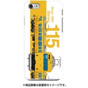 側正面ハードケース iPhone 7 JR西日本115系N40先頭改造車中国地域色