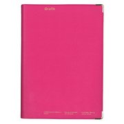 17.3A5VERT-D TALCO PINK コーテッド手帳 2017年3月始まり バーチカルタイプ 週間 A5 COT-45680
