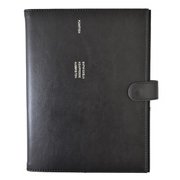 17.3A5VERT-D DIP BLACK コーテッド手帳 2017年3月始まり バーチカルタイプ 週間 A5 COT-45687