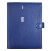 17.3A5VERT-D DIP NAVY コーテッド手帳 2017年3月始まり バーチカルタイプ 週間 A5 COT-45689