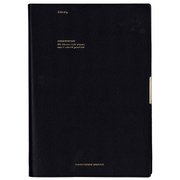 17.3B6B-D SHIELD BLACK コーテッド手帳 2017年3月始まり ブロックタイプ 週間 B6 COT-45752