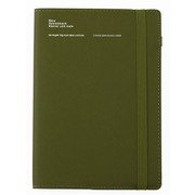 17.3B6B-D SINC OLIVE コーテッド手帳 2017年3月始まり ブロックタイプ 週間 B6 COT-45767
