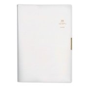 17.3B6LEFT-D SURF WHITE コーテッド手帳 2017年3月始まり レフトタイプ 週間 B6 COT-45779