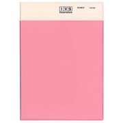 17.3B6G-MO LODE PINK コーテッド手帳 2017年3月始まり ブロックタイプ 月間 B6 COT-45797
