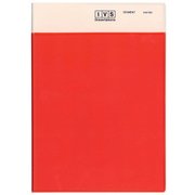 17.3B6G-MO LODE RED コーテッド手帳 2017年3月始まり ブロックタイプ 月間 B6 COT-45798