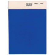 17.3B6G-MO LODE BLUE コーテッド手帳 2017年3月始まり ブロックタイプ 月間 B6 COT-45800