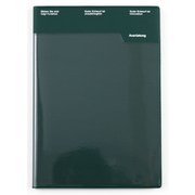 17.3B6G-MO OMIT GREEN コーテッド手帳 2017年3月始まり ブロックタイプ 月間 B6 COT-45802