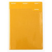 17.3B6G-MO OMIT YELLOW コーテッド手帳 2017年3月始まり ブロックタイプ 月間 B6 COT-45807