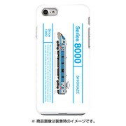 図鑑風ハードケース iPhone 7 JR四国8000系旧塗色