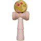 ちりめんけん玉 雅 山吹 [木製玩具]