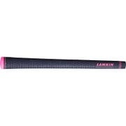 CROSSLINE COLOR CAP SLIM（クロスライン・スリム） BK/PK （ブラック/ピンク） 58 バックライン有り [ゴルフ用グリップ]