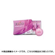 17XXIO SP SOFT X 3P PK [SUPER SOFT X 2017年モデル プレミアムピンク ゴルフボール 1スリーブ3球入り]