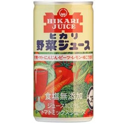 有機トマト・にんじん・ゆこう使用 野菜ジュース 食塩無添加 190g