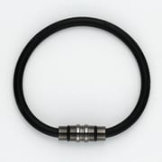 ループ CREST（クレスト） プレミアムカラー ABAEF プレミアムブラック Mサイズ 17.5cm [磁気アクセサリ 管理医療機器]