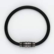 ループ CREST（クレスト） プレミアムカラー ABAEF53L プレミアムブラック Lサイズ 19cm [磁気アクセサリ 管理医療機器]