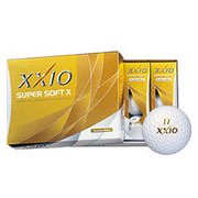 17XXIO SP SOFT X DZ PWH [SUPER SOFT X 2017年モデル プレミアムホワイト ゴルフボール 1ダース12球入り]