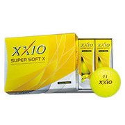 17XXIO SP SOFT X DZ YE [SUPER SOFT X 2017年モデル プレミアムパッションイエロー ゴルフボール 1ダース12球入り]