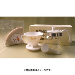 名門4人用ドリッパーセット ホワイト MD-40WH